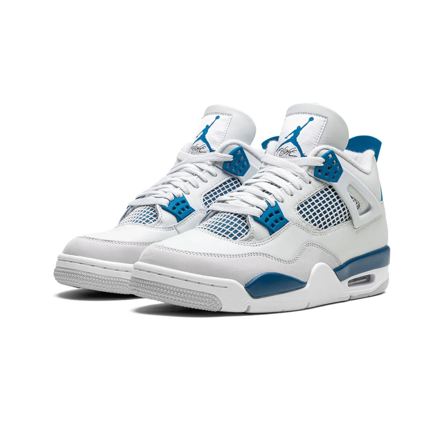 Nike Air Jordan 4 Retro Military Blue Off White