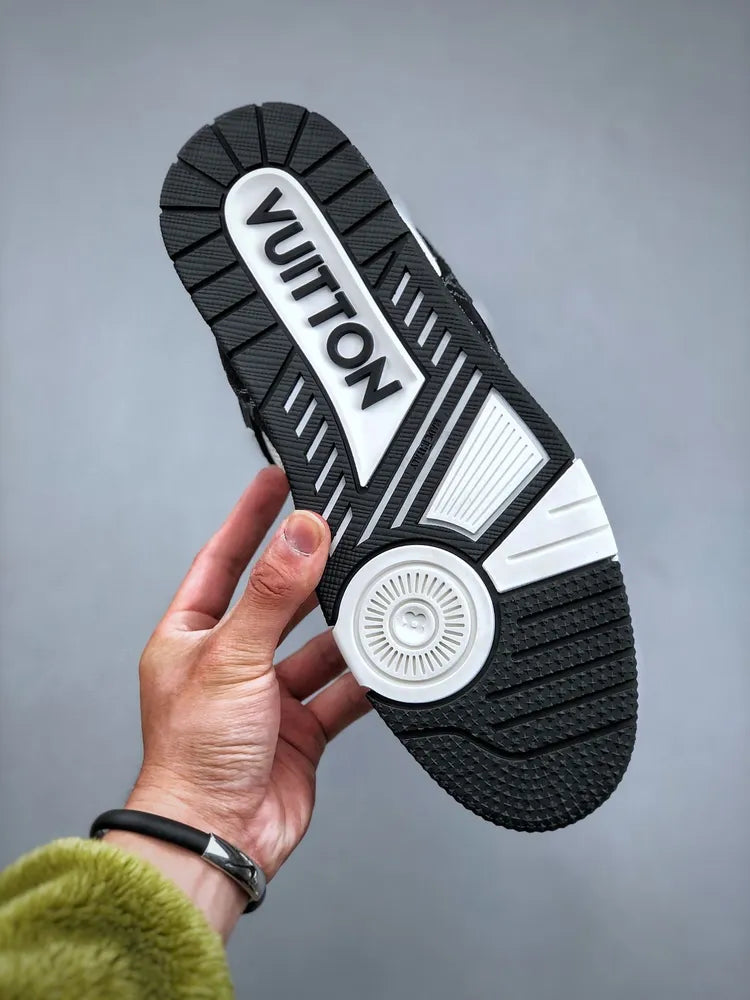 Louis Vuitton Black White Trainer